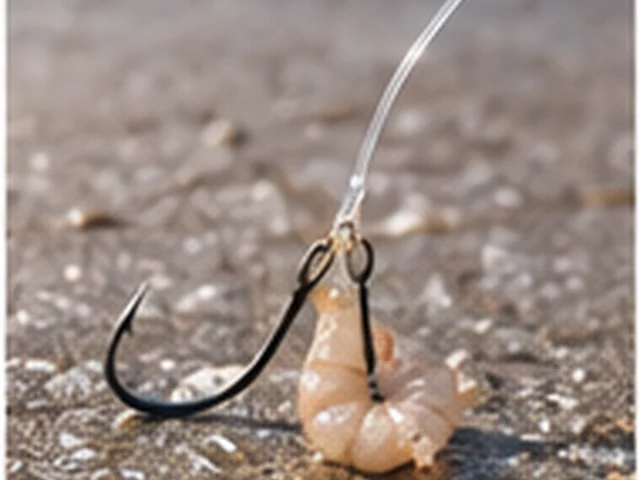 Realistic Freeline Rig fishing rig setup