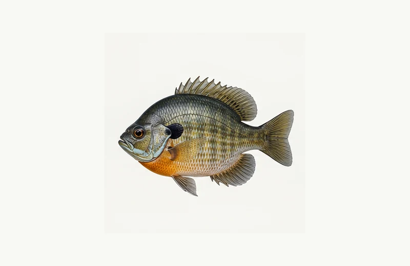 Realistic reference image of Bluegill