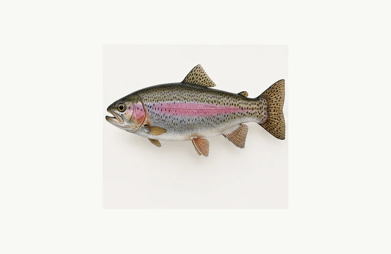 Realistic reference image of Rainbow Trout