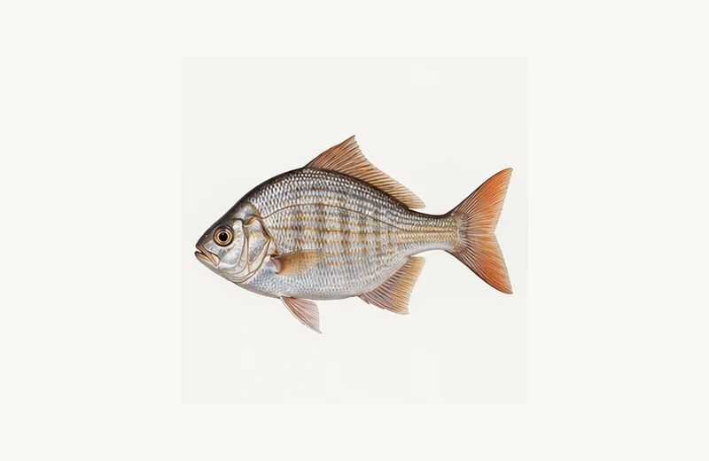 Realistic reference image of Redtail Surfperch