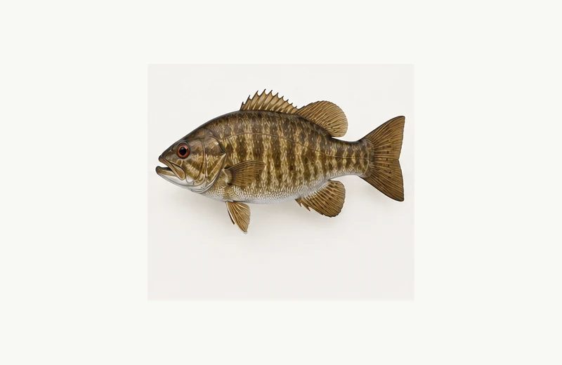Realistic reference image of Smallmouth Bass
