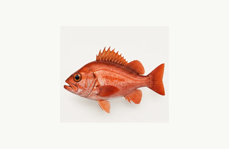 Realistic reference image of Vermilion Rockfish
